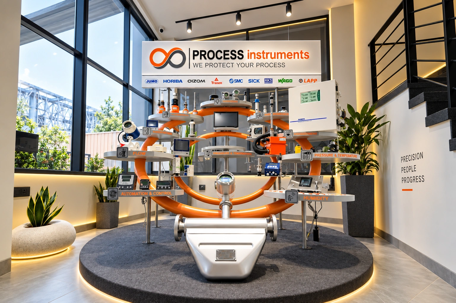 PROCESS Instruments industrial instrumentation and automation display